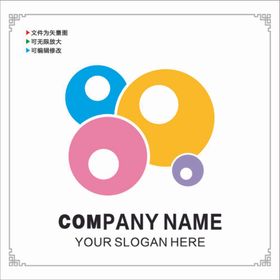 圆形图标Logo图片