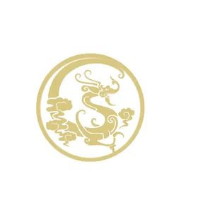 中国风金色龙元素