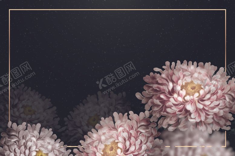 编号：31360001271537474819【酷图网】源文件下载-手绘花卉背景矢量