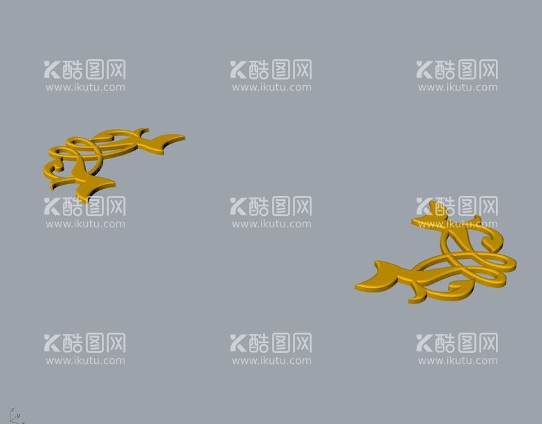 编号：12035301310133147485【酷图网】源文件下载-CAD装饰小品3D模型 