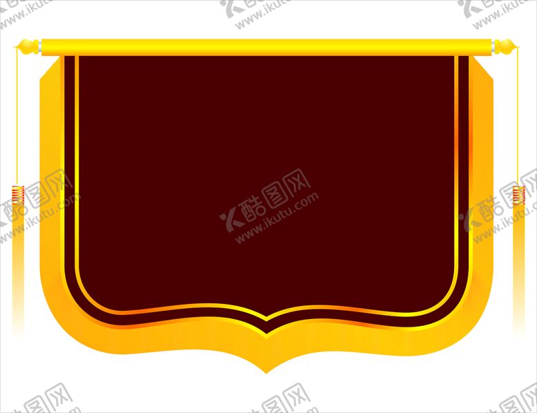 编号：32090010170542112719【酷图网】源文件下载-矢量锦旗模版