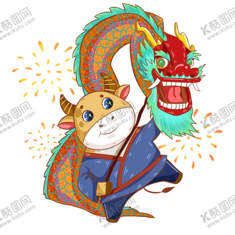编号：57653806161809145903【酷图网】源文件下载-卡通牛形象