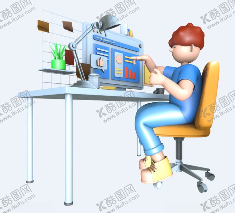编号：97509601270123371480【酷图网】源文件下载-C4D模型卡通人