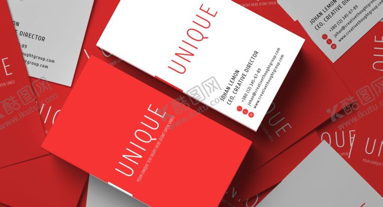 编号：34657809221305158974【酷图网】源文件下载-名片样机