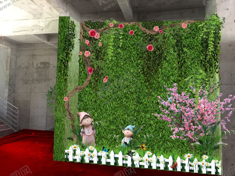 编号：64992910071324469857【酷图网】源文件下载-植物造景