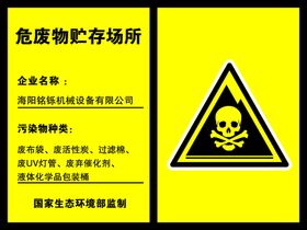 危废物贮存场所