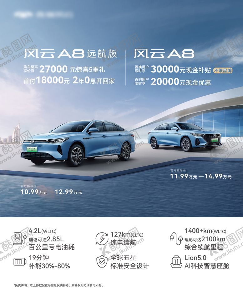 编号：13466802180224319797【酷图网】源文件下载-双车广告机汽车海报