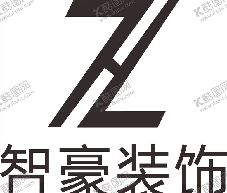 编号：96722307051520361900【酷图网】源文件下载-智豪装饰LOGO标志商标