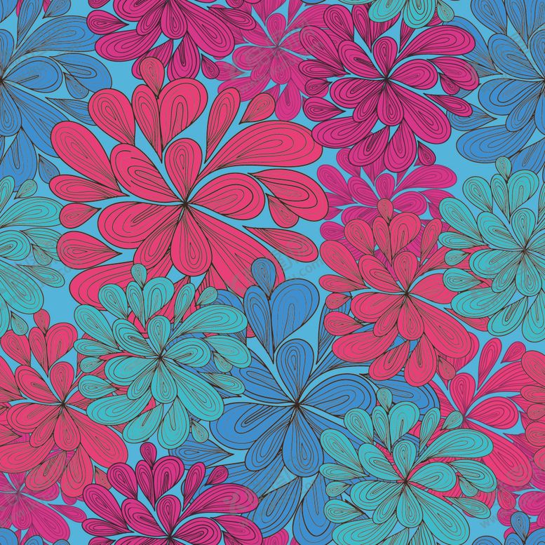 编号：20423810210400235567【酷图网】源文件下载-大牌玫瑰花小碎花数码印花