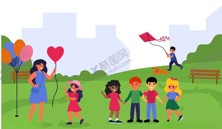 编号：76749509241529544285【酷图网】源文件下载-公园活动