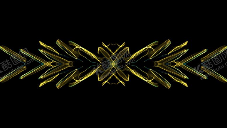 编号：33506310040551105717【酷图网】源文件下载-黑底黄色光影设计素材