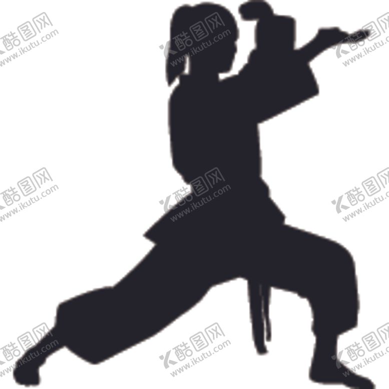 编号：82150203271539526859【酷图网】源文件下载-武术格斗剪影