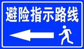 避险指示路线