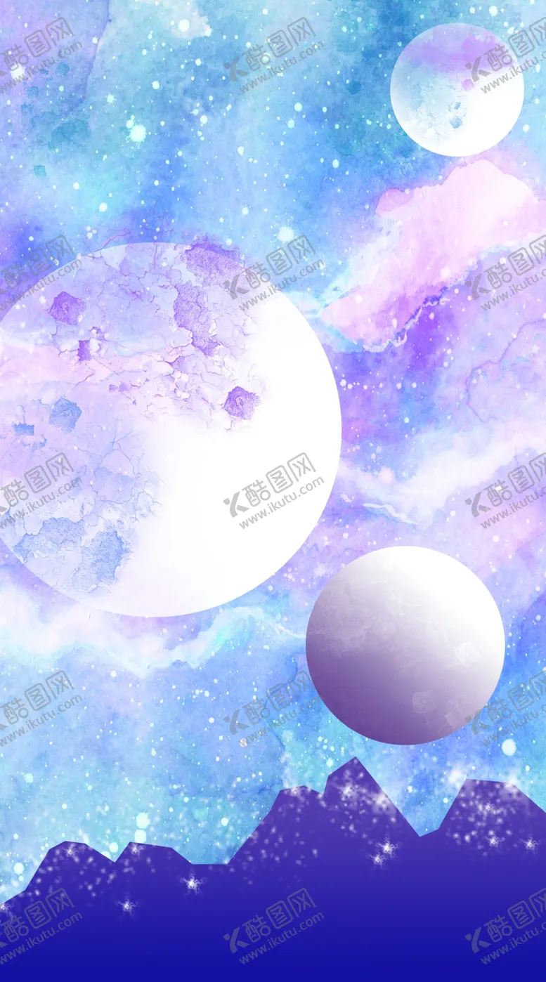 编号：25891409180035502805【酷图网】源文件下载-创意星空背景