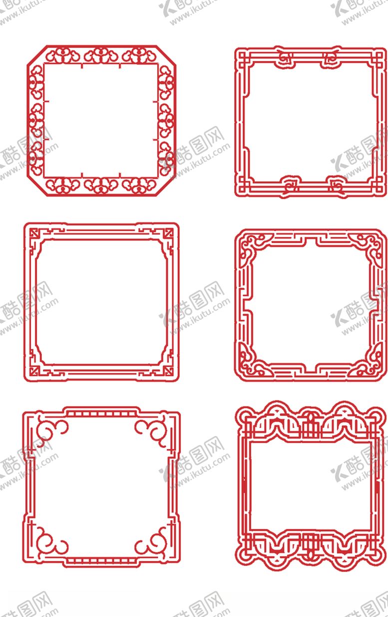 编号：39431805061801499751【酷图网】源文件下载-精美花纹边框