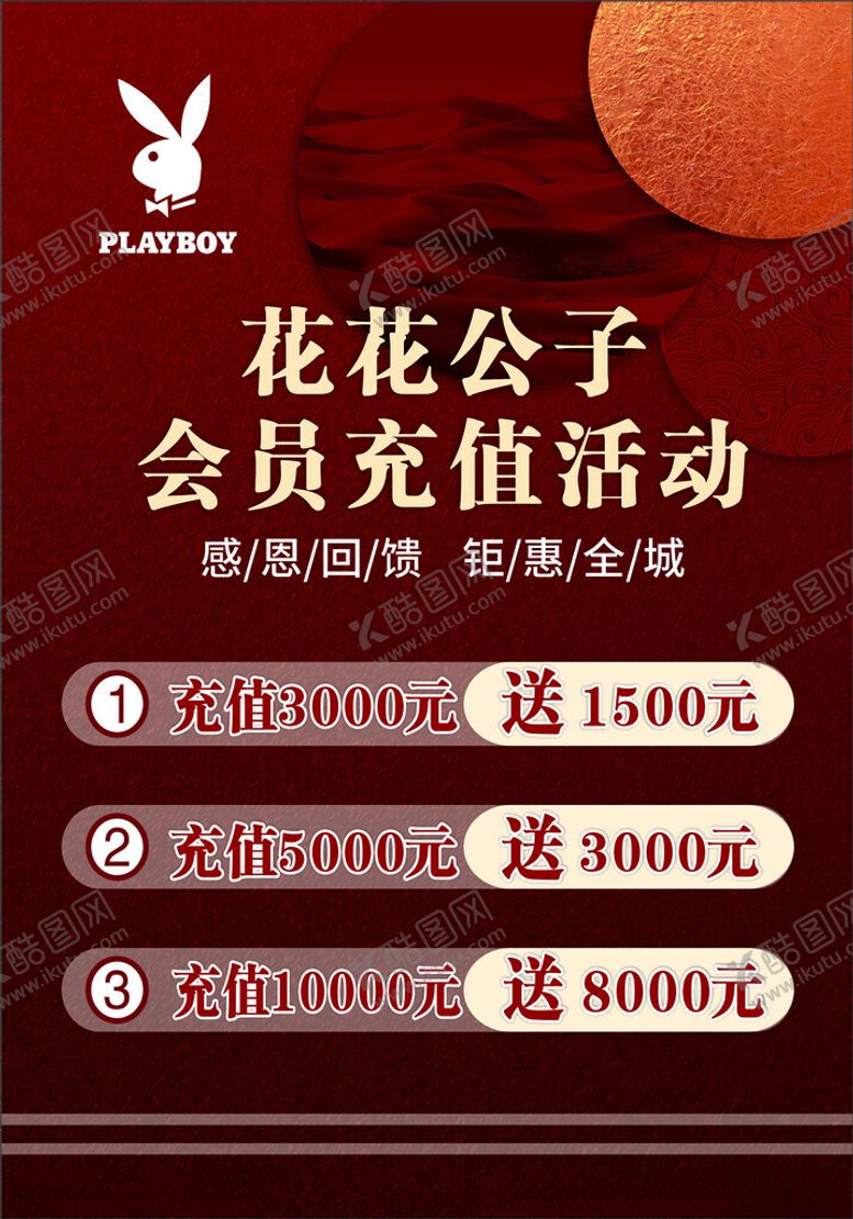 编号：51153802240601458940【酷图网】源文件下载-花花公子会员充值活动