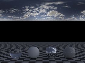 C4D天空贴图HDR贴图