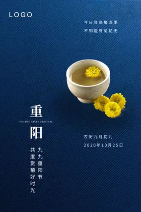 重阳节海报展板献礼促销促销展板