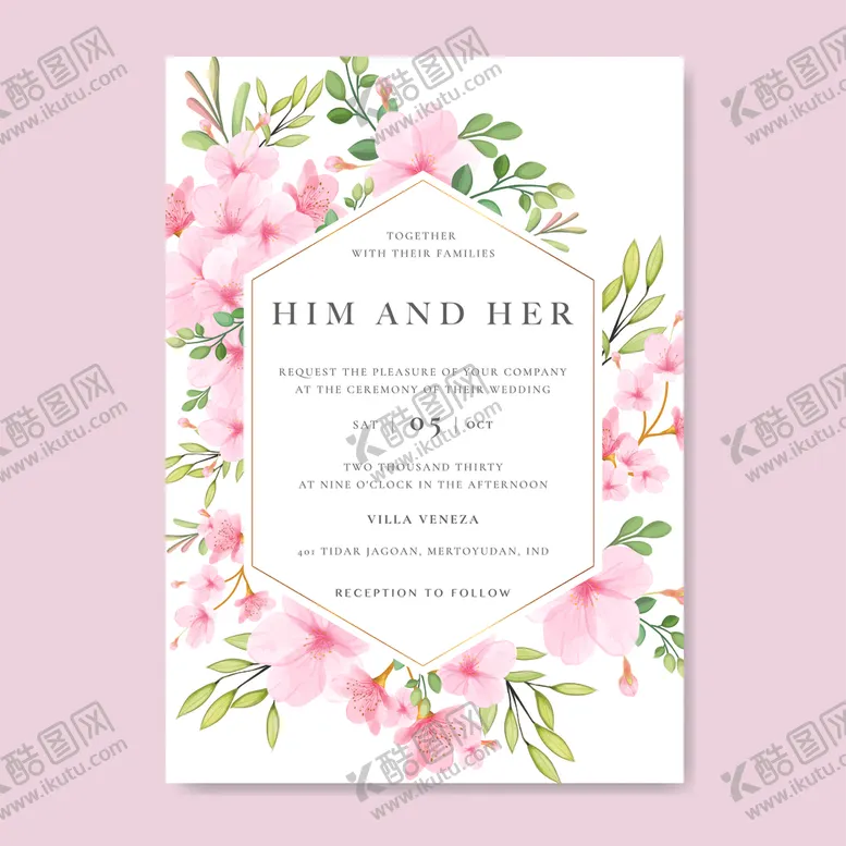 编号：84851109281337323280【酷图网】源文件下载-邀请卡