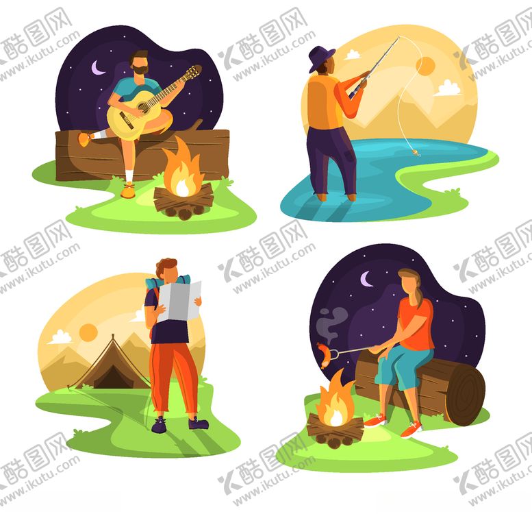 编号：33010505181829594669【酷图网】源文件下载-露营