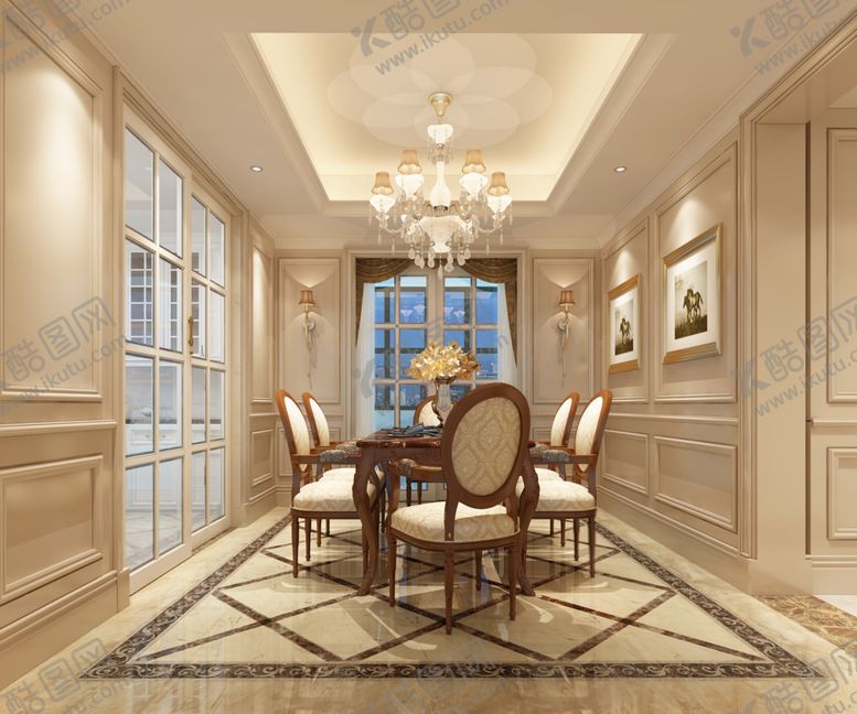编号：15001609260201022267【酷图网】源文件下载-餐厅效果图