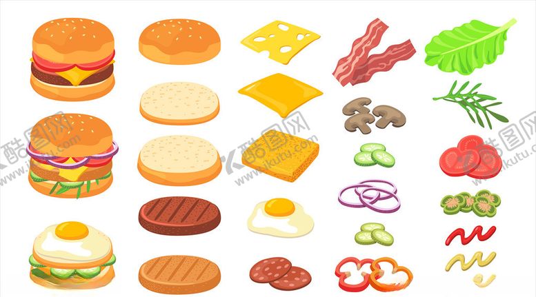 编号：10266009282124373030【酷图网】源文件下载-汉堡