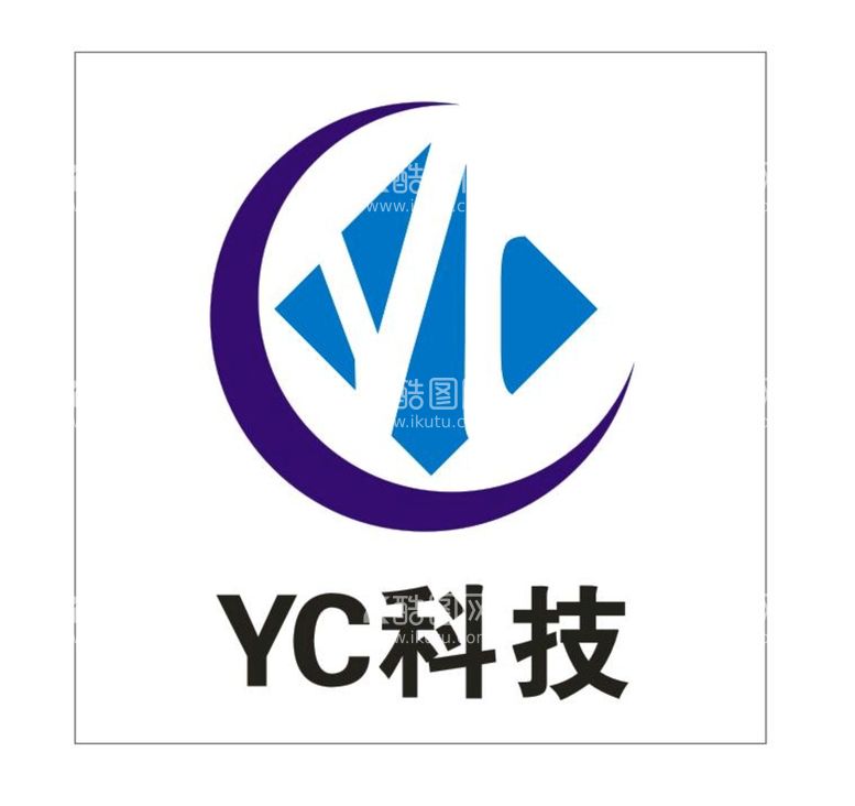 编号：78694712211800219739【酷图网】源文件下载-YC字母logo设计