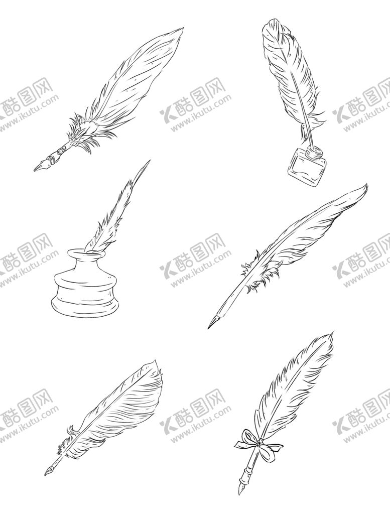 编号：92401706302210311496【酷图网】源文件下载-水墨素材毛笔画素材墨迹素材