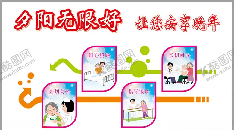 编号：64964006262303567214【酷图网】源文件下载-夕阳无限好关爱老人