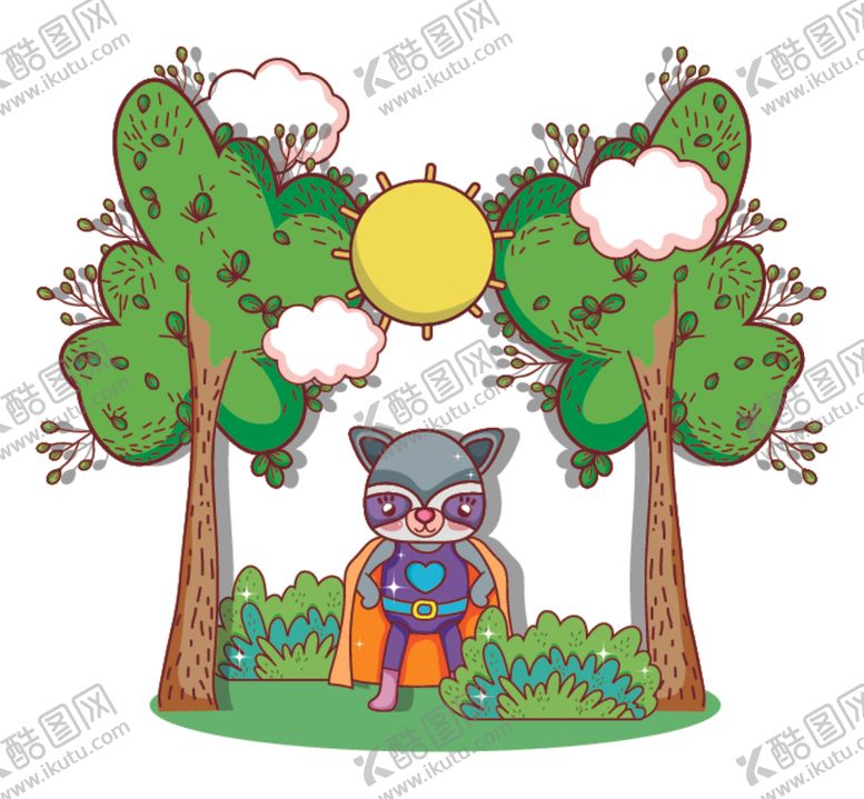 编号：63357909271715113986【酷图网】源文件下载-矢量动物素材