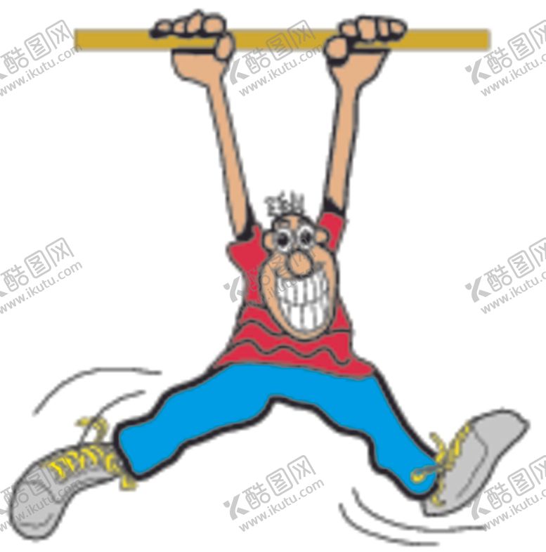 编号：83904410040520277070【酷图网】源文件下载-锻炼运动单杠