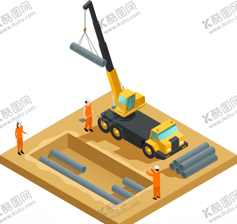 编号：73183405031352319987【酷图网】源文件下载-工程车