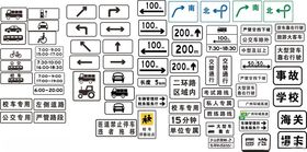 2022国家交通标志辅助说明方