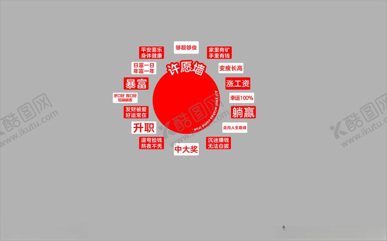 编号：92072805240543595329【酷图网】源文件下载-文化墙许愿墙