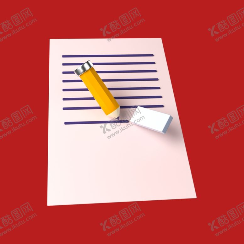 编号：31814801170425278872【酷图网】源文件下载-手绘文具用品