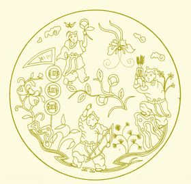 古典民俗图案