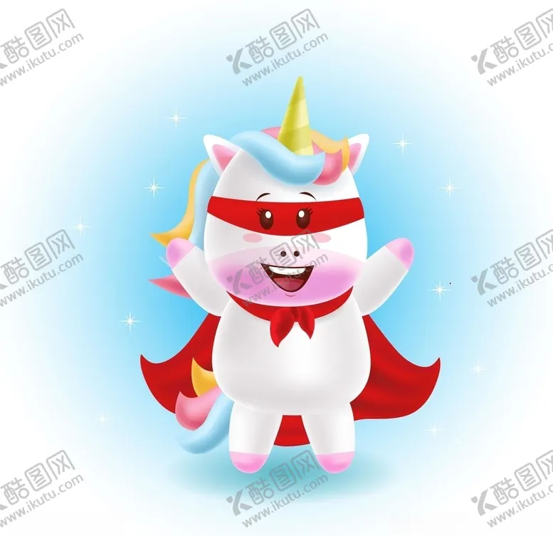 编号：83689206280932242153【酷图网】源文件下载-卡通独角兽