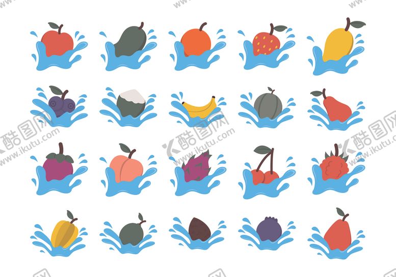 编号：76364104050544061437【酷图网】源文件下载-水果图案
