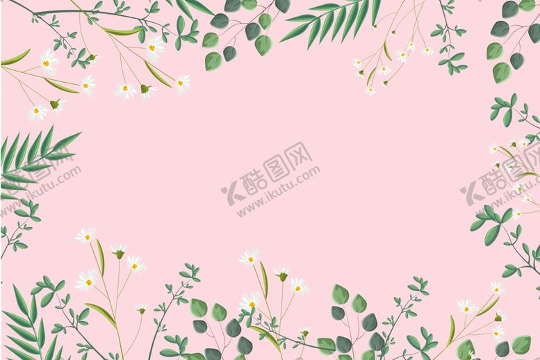 编号：61662505180323224002【酷图网】源文件下载-花背景