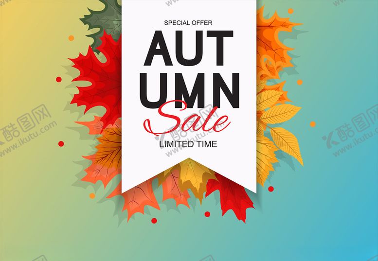 编号：52871810100523312095【酷图网】源文件下载-秋季促销