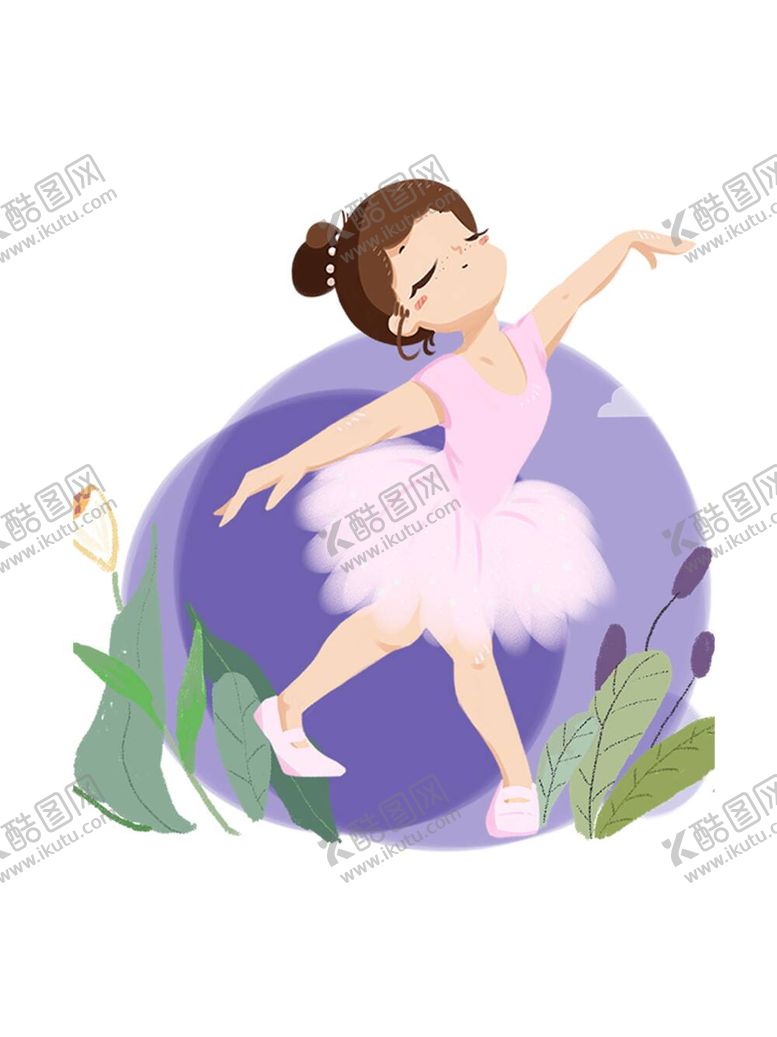 编号：91754712041523483575【酷图网】源文件下载-舞蹈女孩