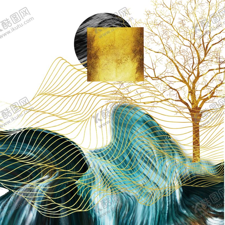编号：53498605020536274020【酷图网】源文件下载-中国山水装饰画