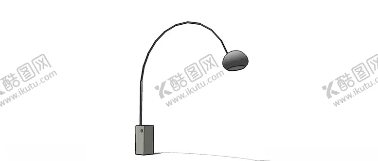 编号：38800106182326546624【酷图网】源文件下载-台灯skp模型