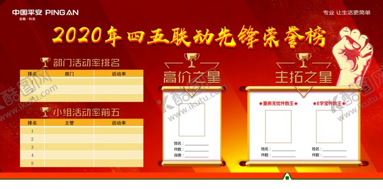 编号：56250110040204598542【酷图网】源文件下载-先锋荣誉榜