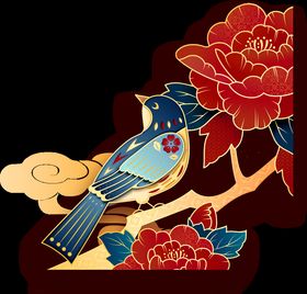 中式花鸟