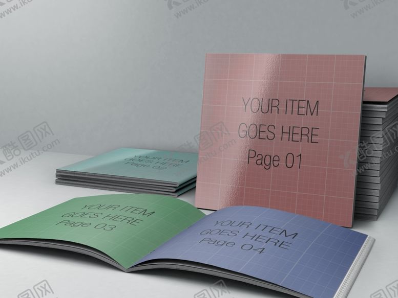 编号：37909009142301022067【酷图网】源文件下载-画册样机