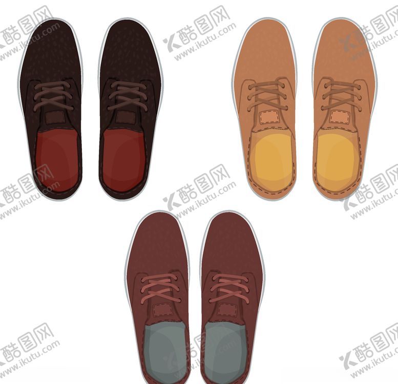 编号：80060610081711027850【酷图网】源文件下载-卡通鞋子