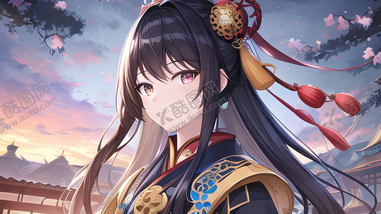 编号：54729010120328267582【酷图网】源文件下载-少女插画
