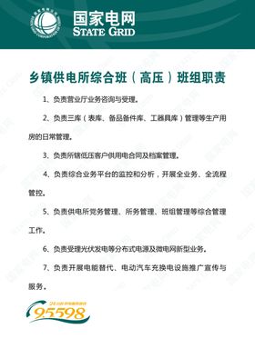 国家电网展板安全常识宣传