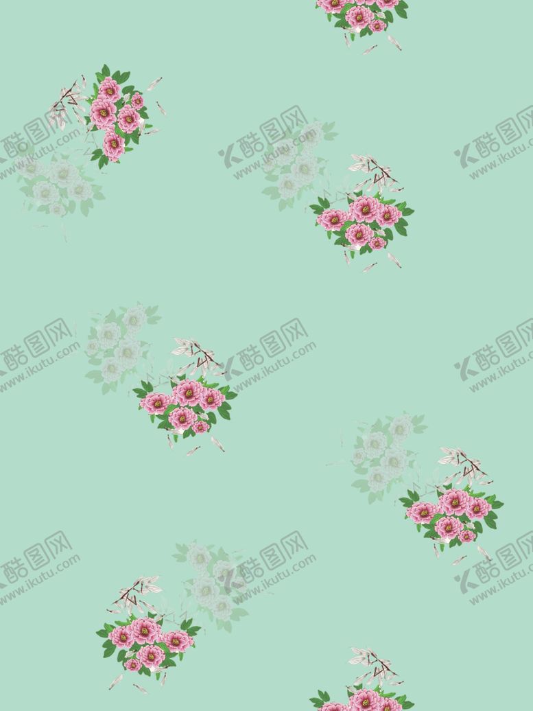 编号：41001509210734198604【酷图网】源文件下载-数码印花服装花型女装